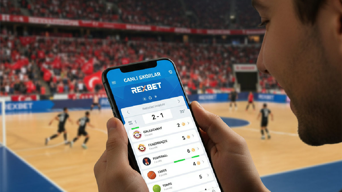Mobil cihazda Rexbet canlı skor sayfası ile bahis deneyimini geliştirmek.